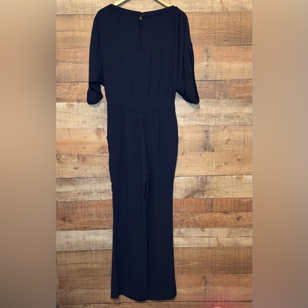 Diane Von Furstenberg Dezi Jumpsuit Cobalt Blue One Piece Size 4 - Picture 4 of 14